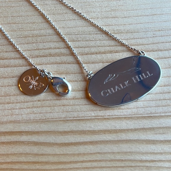 Olive & Poppy Chalk Hill Pendant Necklace Sterling Silver - Picture 3 of 4